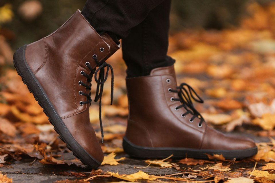 Barefoot chaussures d'hiver Be Lenka Winter 2.0 - Dark Brown