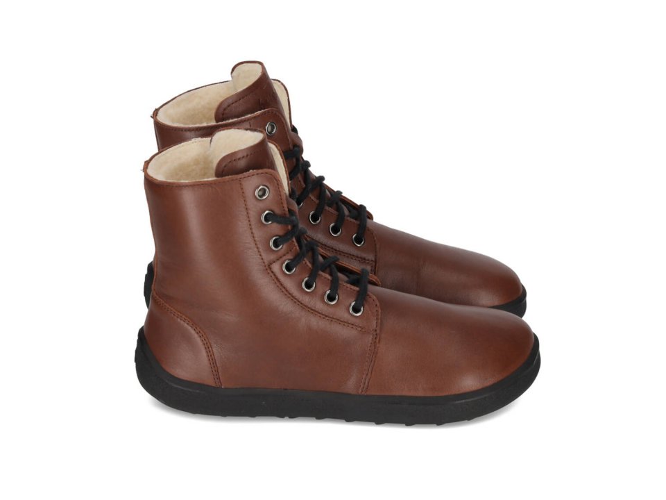 Barefoot chaussures d'hiver Be Lenka Winter 2.0 - Dark Brown