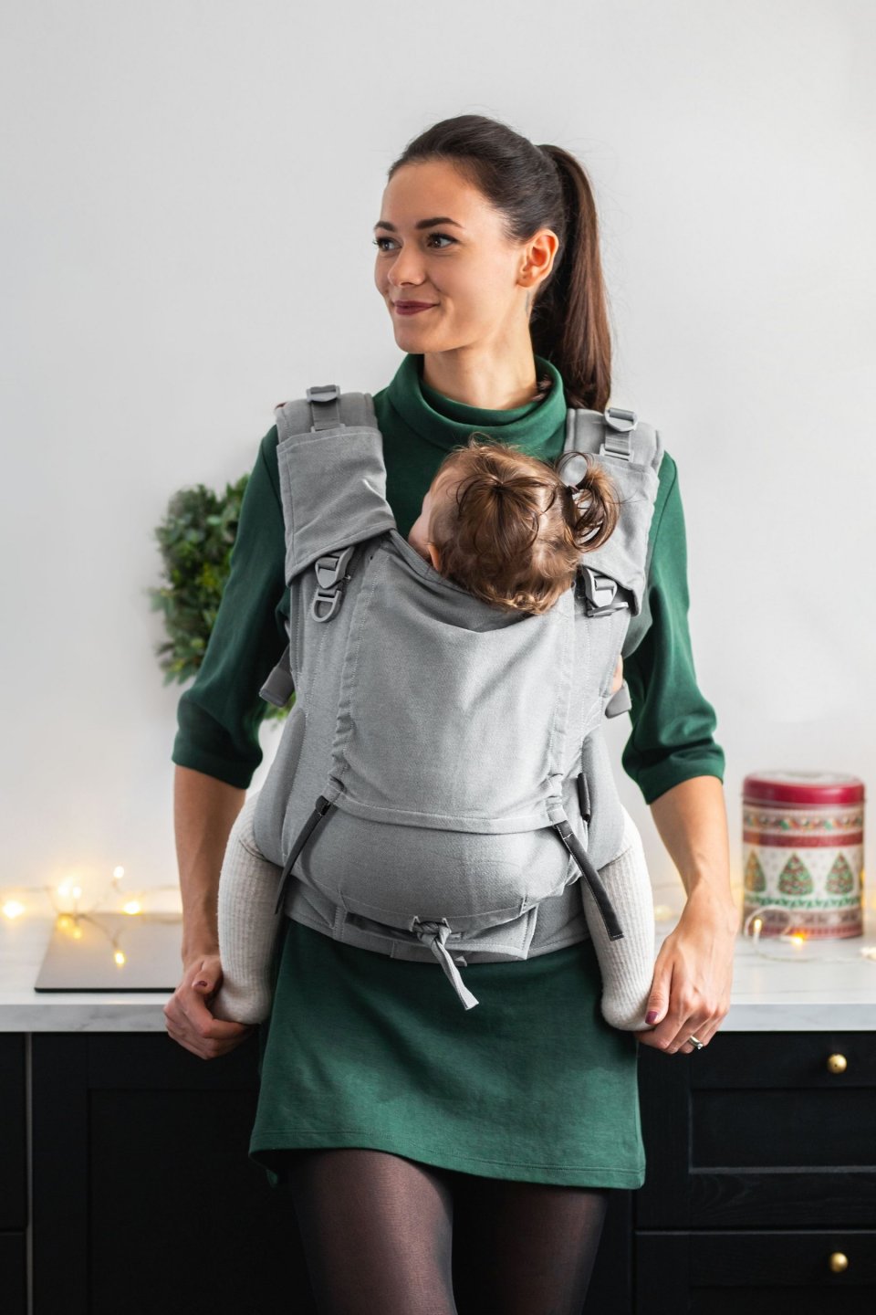Baby Carrier - Be Lenka 4ever Neo - Unicolour - Grey