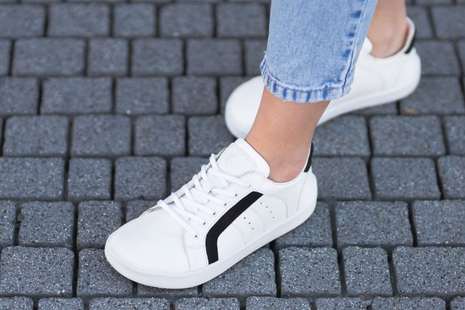 Barfuß Sneakers Be Lenka Brooklyn - White & Black