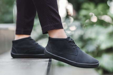 Barefoot chaussures Be Lenka Glide - All Black Matt