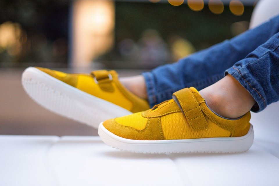 Barefoot scarpe sportive bambini Be Lenka Joy - Yellow