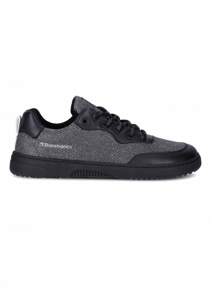 Barefoot Sneakers Barebarics Kudos - Black & Grey