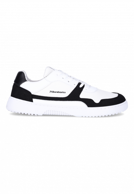 Barefoot Sneakers Barebarics - Zing - White & Black