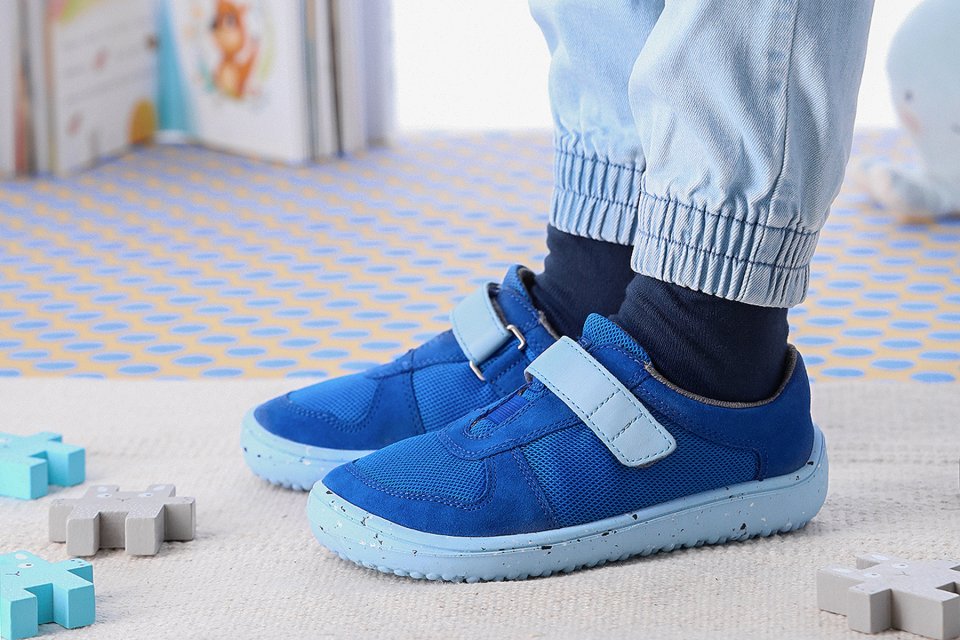 Kinder Barfuß Sneakers Be Lenka Joy - All Blue