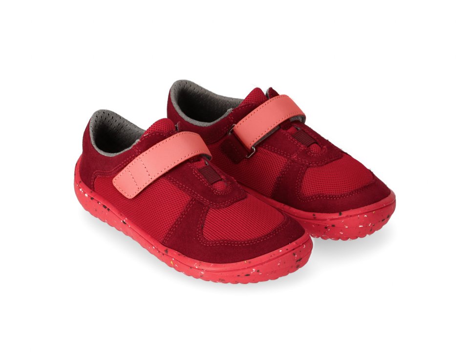 Barefoot zapatillas de niños Be Lenka Joy - All Red