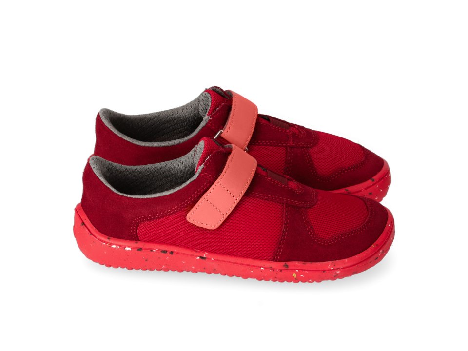Barefoot scarpe sportive bambini Be Lenka Joy - All Red