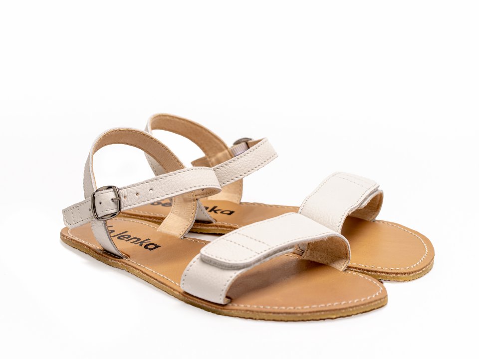 Barefoot sandály Be Lenka Grace - Ivory White