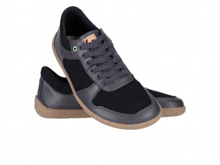 Barefoot Sneakers - Be Lenka Champ 2.0 - Vegan - Dark Grey & Black