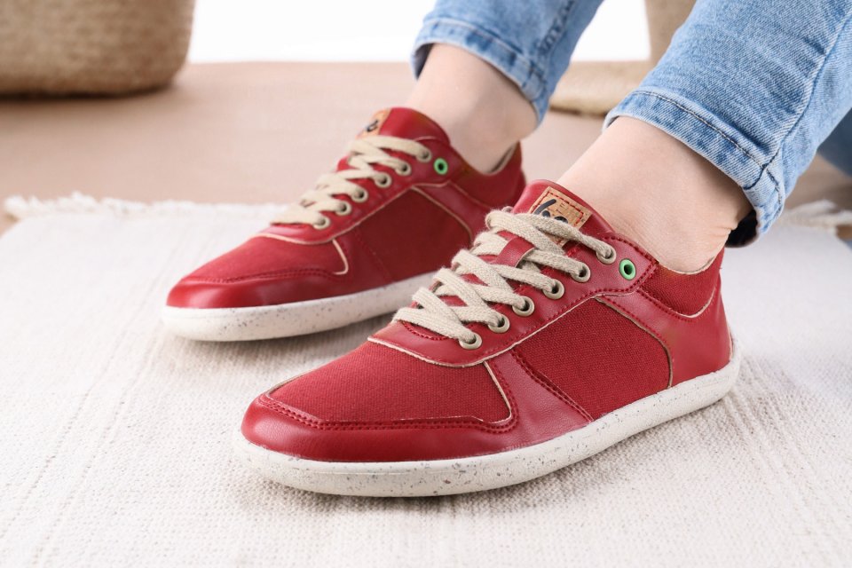 Barefoot Sneakers Be Lenka Champ 2.0 - Vegan - Red