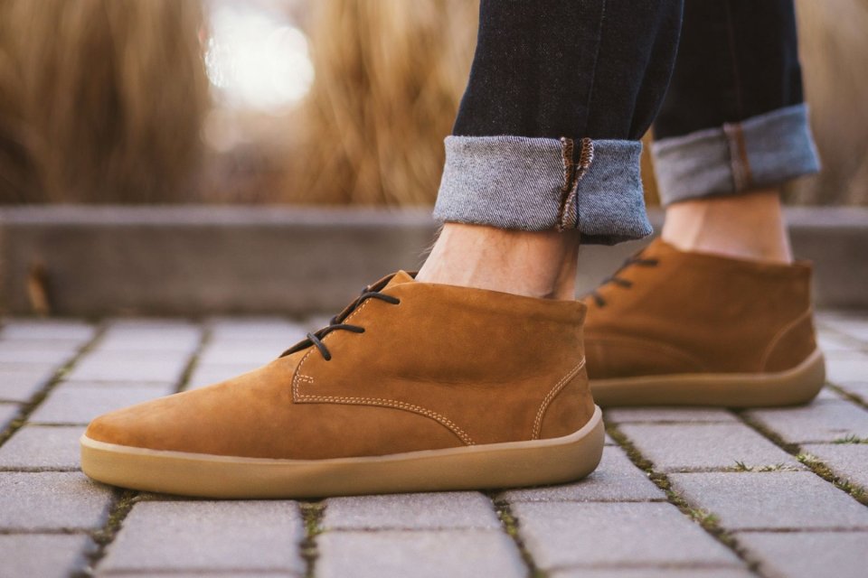 Barefoot chaussures Be Lenka Glide - Cinnamon Brown