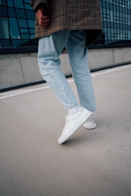 Barefoot Sneakers Barebarics - Zoom - All White
