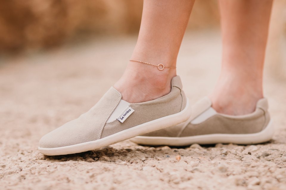 Barefoot Sneakers - Be Lenka Eazy - Vegan - Sand