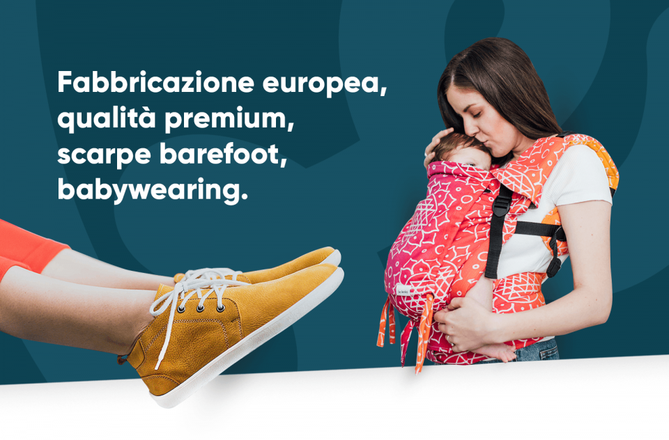 Be Lenka | Official | Scarpe barefoot, marsupi ergonomici e sciarpe per il trasporto dei bambini