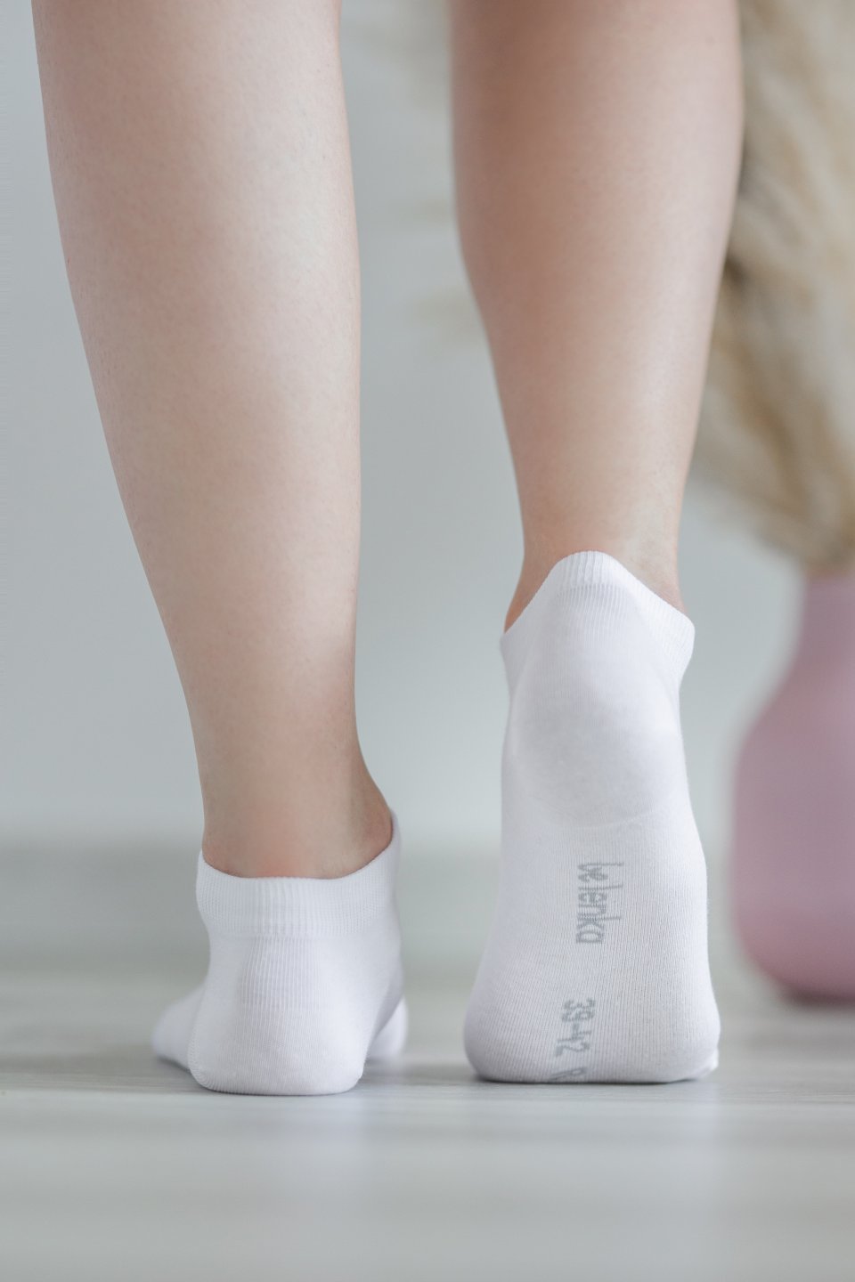 Barefoot ponožky krátké - bílé