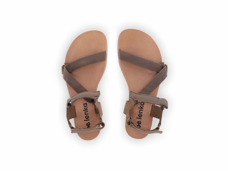 Barefoot sandály Be Lenka Flexi - Olive Green