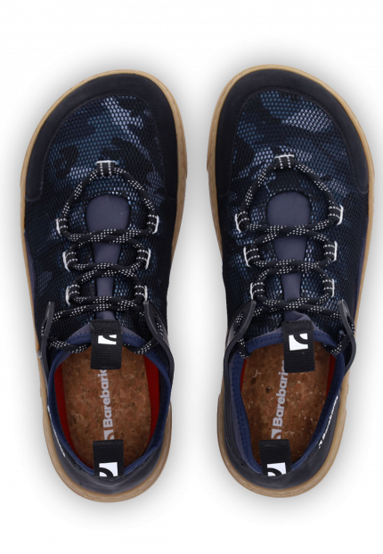 Barefoot Sneakers Barebarics Rebel - Army Blue