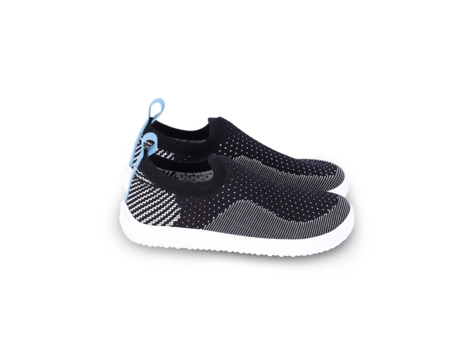 Barefoot zapatillas de niños Be Lenka Perk - Black & White