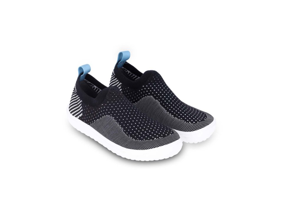 Barefoot scarpe sportive bambini Be Lenka Perk - Black & White