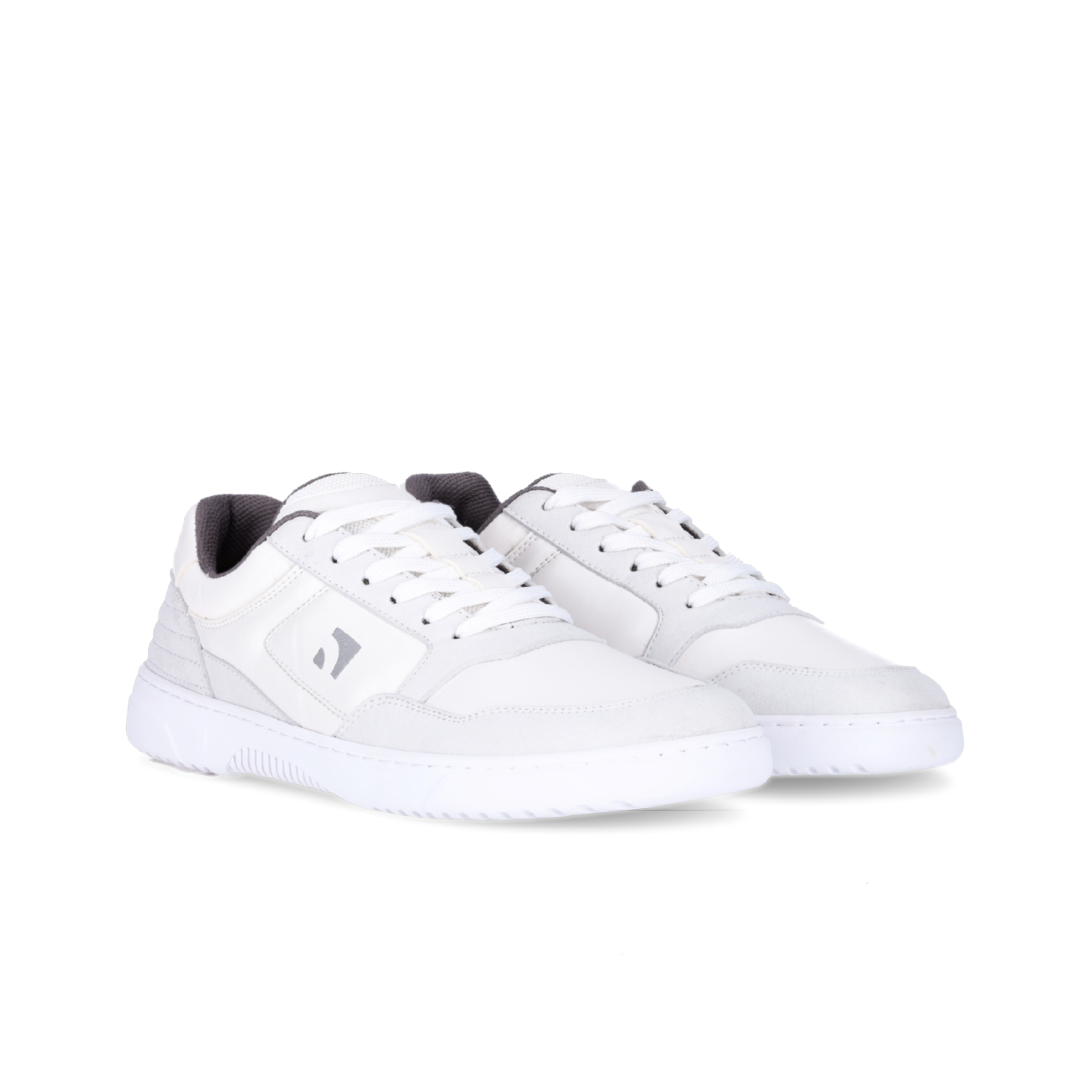 Barefoot Sneakers Barebarics - Axiom - White & Light Grey | Barebarics
