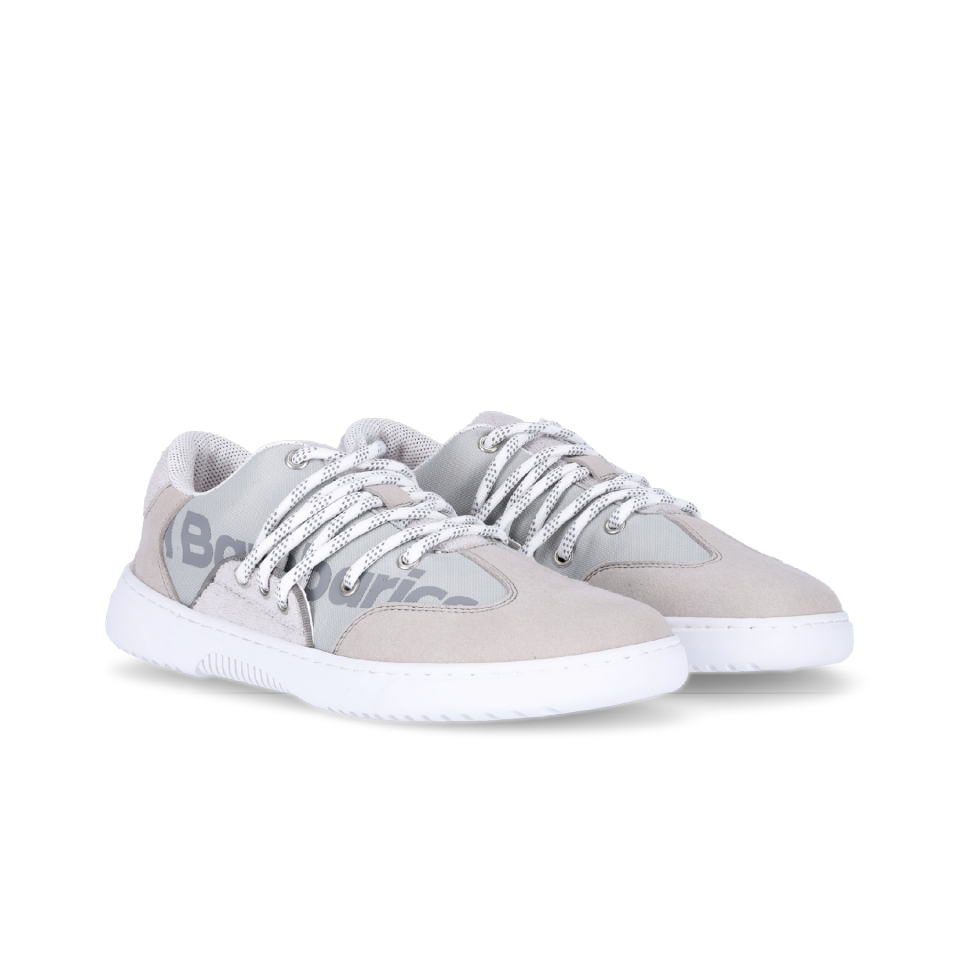 Barefoot Sneakers Barebarics - Vibe - Grey & White