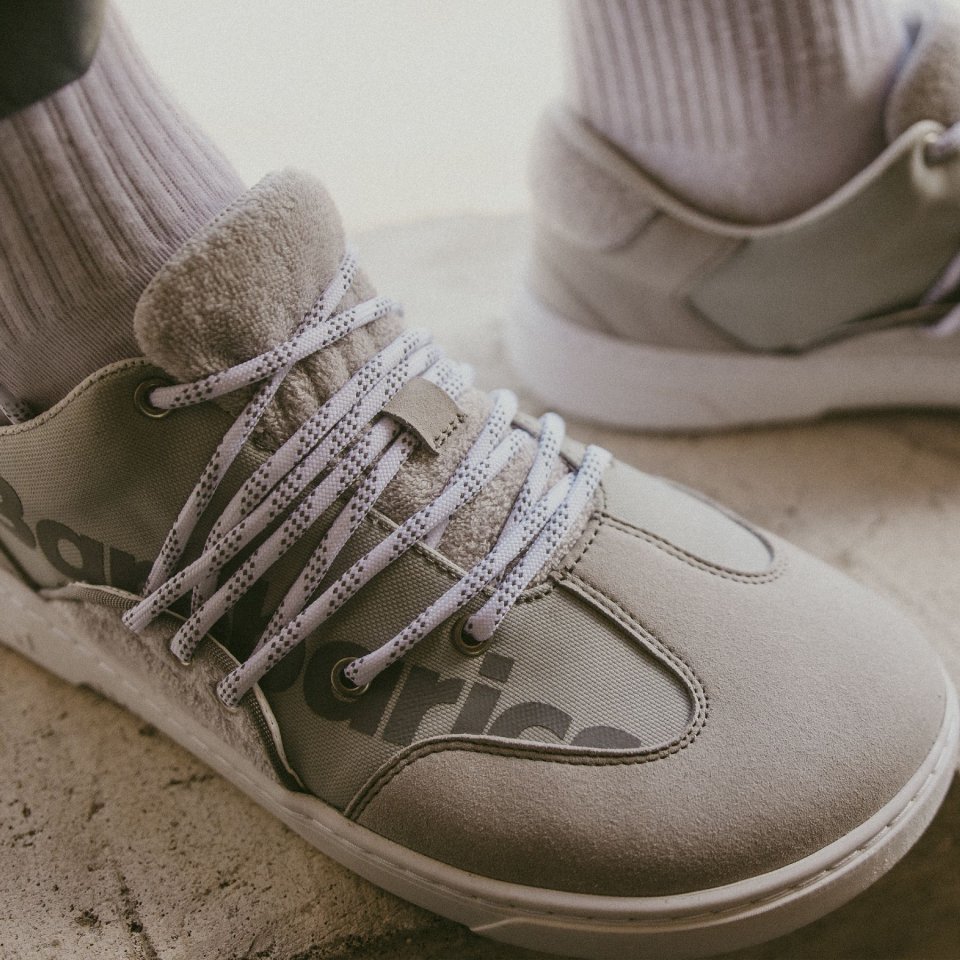 Barefoot Sneakers Barebarics Vibe - Grey & White