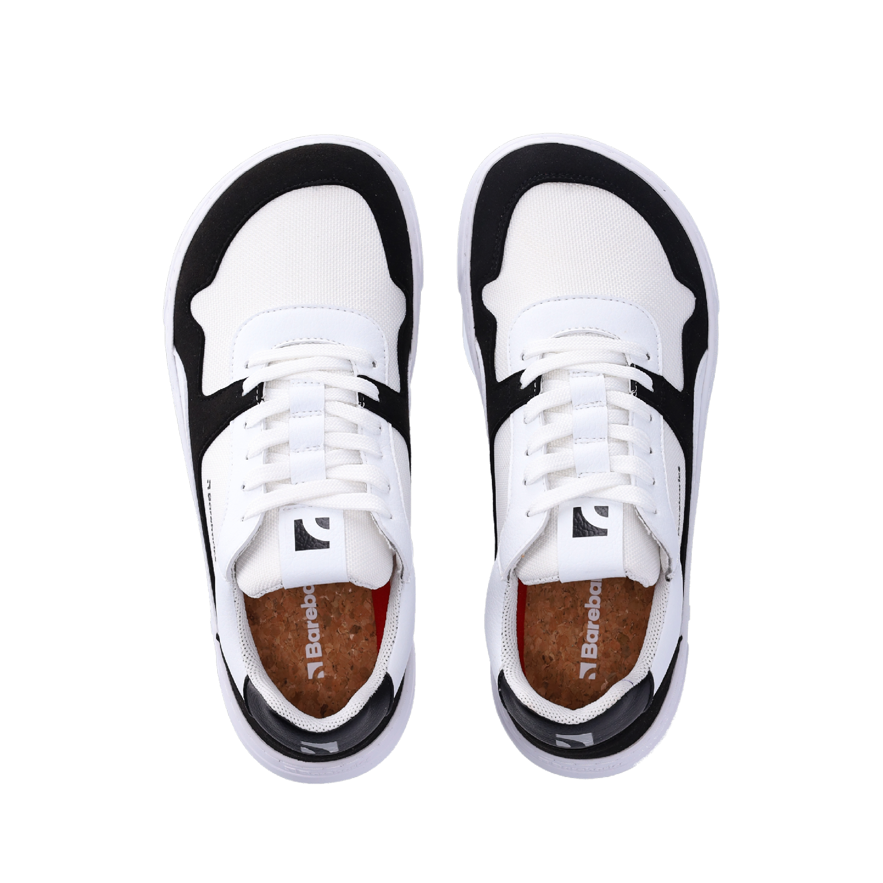 Barefoot Sneakers Barebarics Zing White And Black Barebarics
