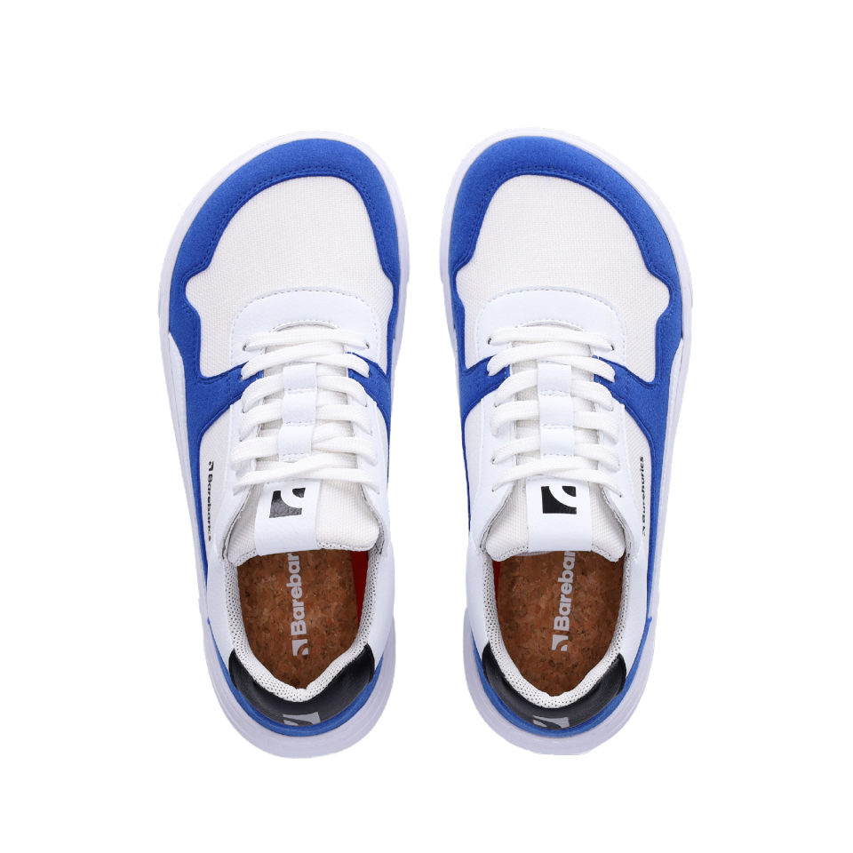 Barefoot Sneakers Barebarics Zing - White & Blue