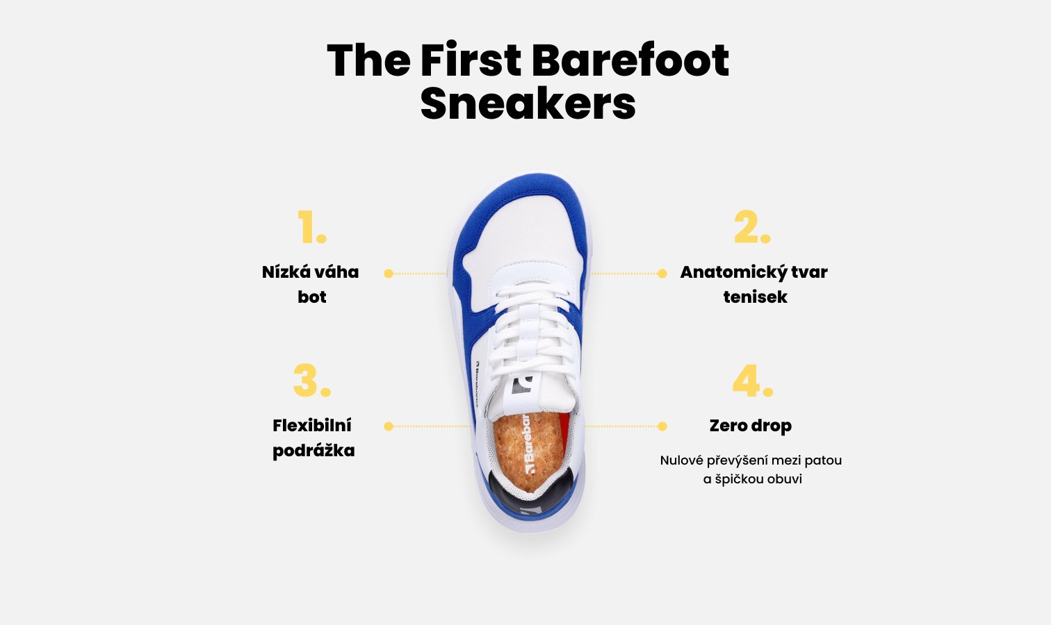 Barefoot tenisky nové generace | Barebarics