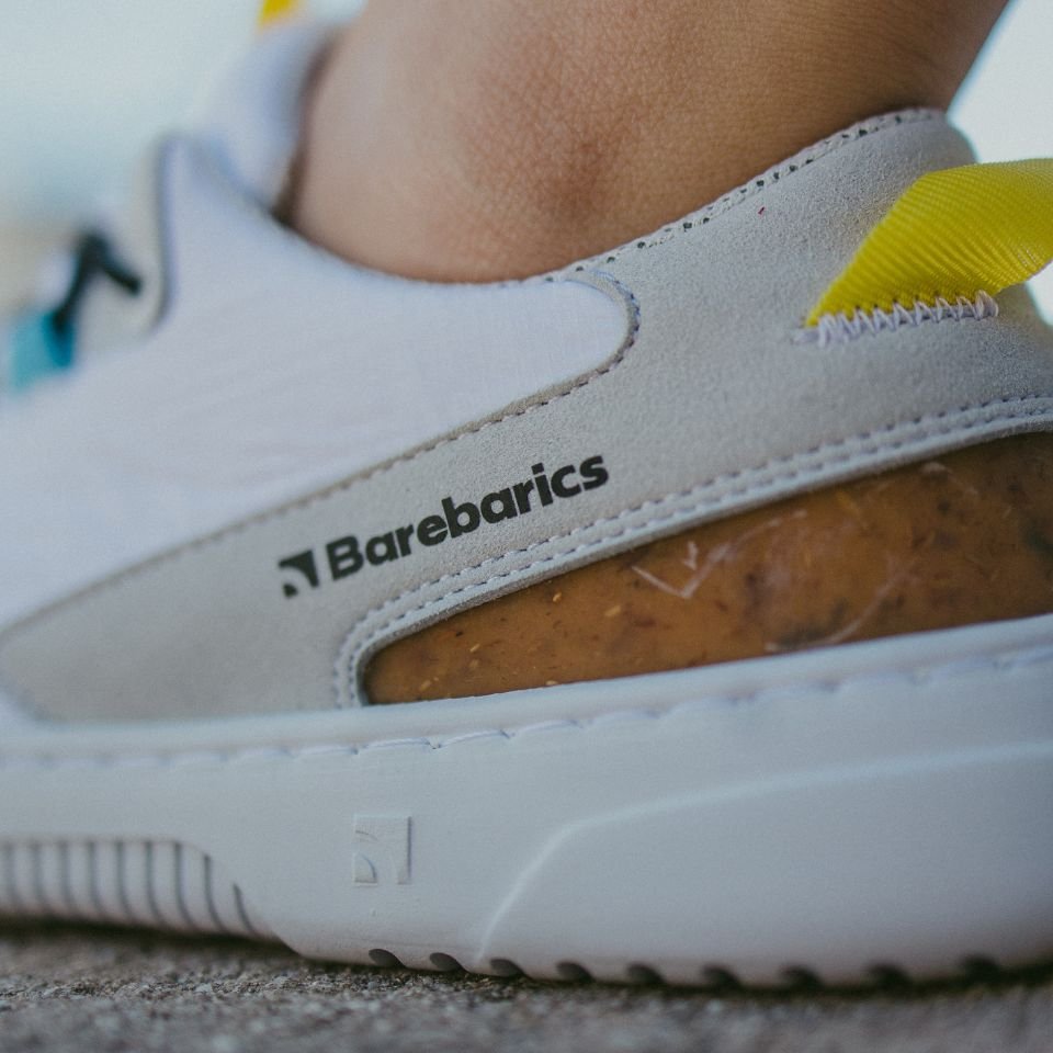 Sneakers Barefoot Barebarics - Revive - White & Grey