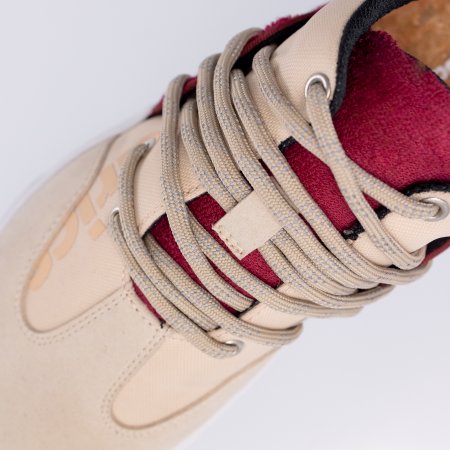 Barefoot Sneakers Barebarics - Vibe - Beige & Red | Be Lenka