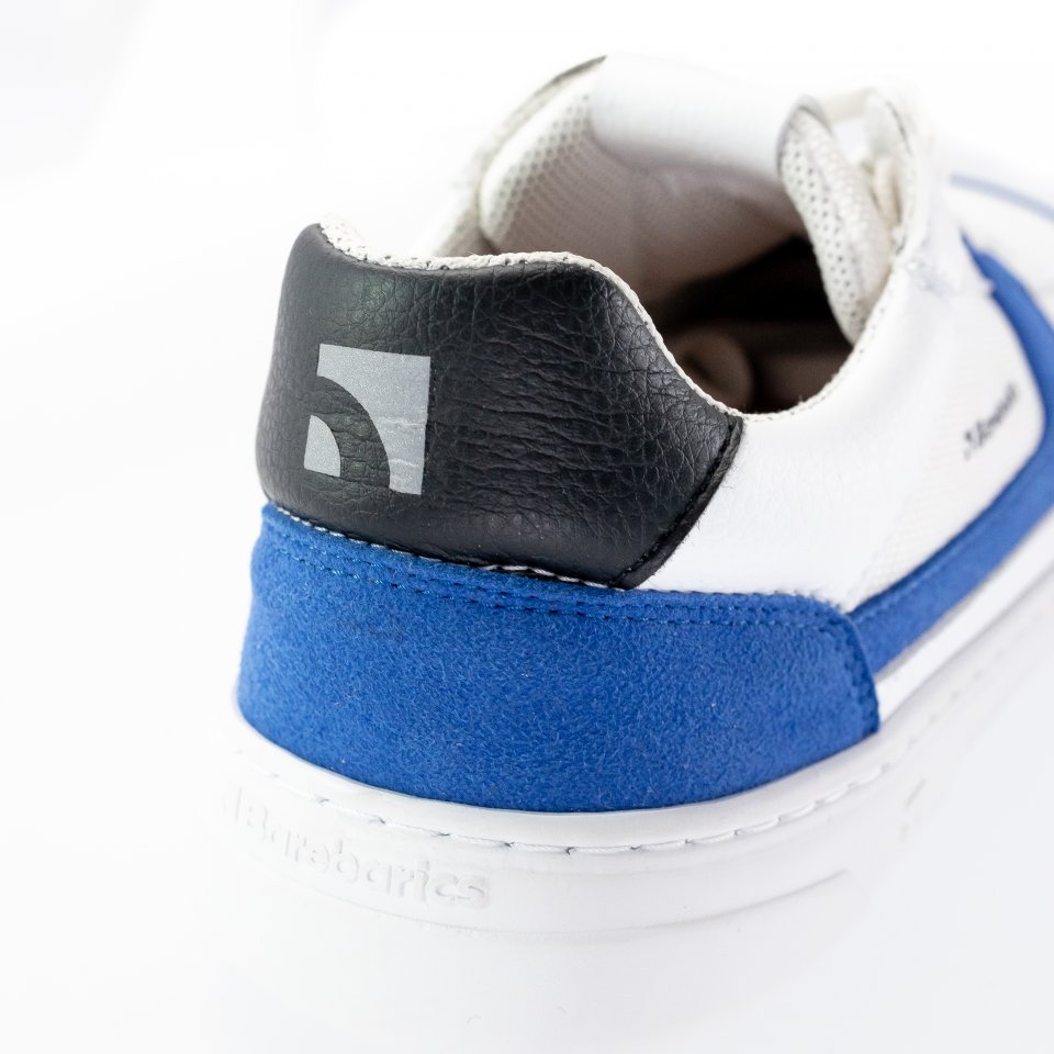 Barefoot Sneakers Barebarics - Zing - White & Blue