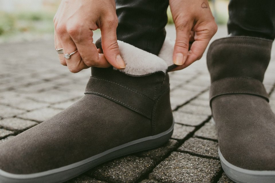 Barefoot chaussures Be Lenka Polaris - All Grey