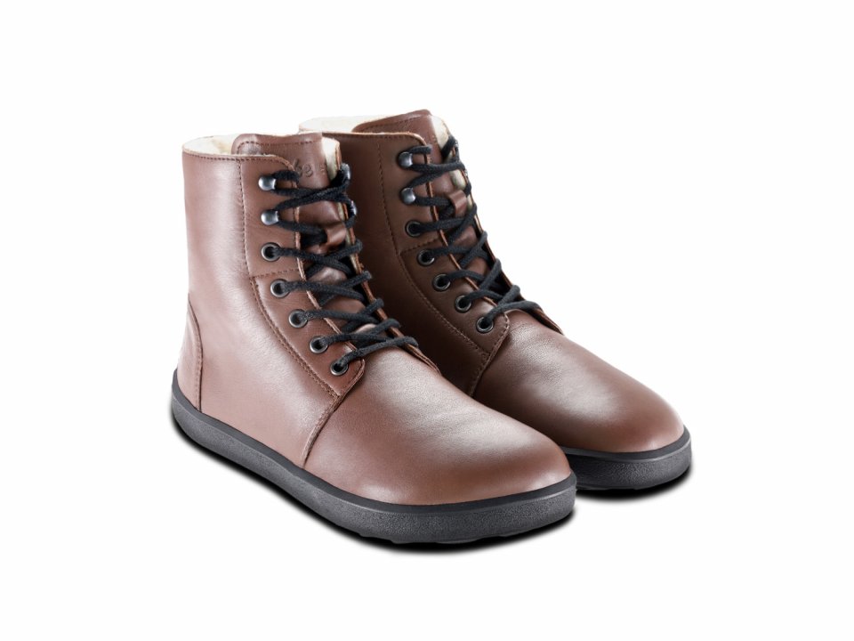 Chaussures Barefoot d'hiver Be Lenka Winter 2.0 Neo - Dark Brown