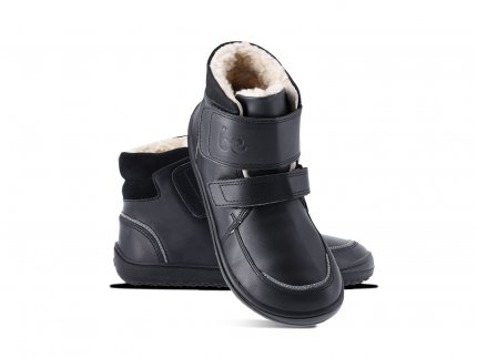 Kinder Winter Barfußschuhe Be Lenka Panda 2.0 - All Black