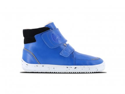 Zapatos de invierno para niño barefoot  Be Lenka Panda 2.0 - Blue & White