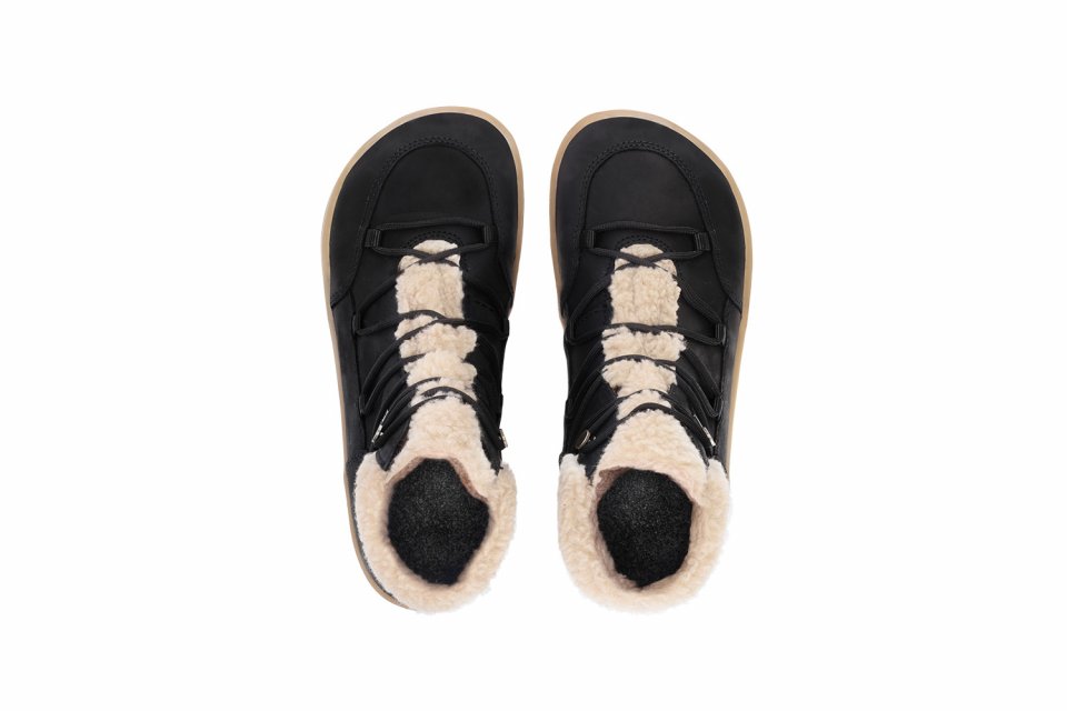 Zimní barefoot boty Be Lenka Bliss - Black