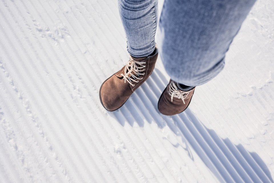 Zimní barefoot boty Be Lenka Winter 2.0 Neo - Chocolate