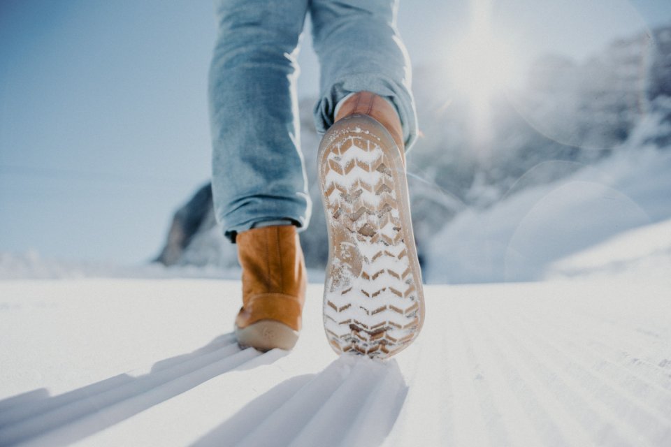 Zimné barefoot topánky Be Lenka Winter 2.0 Neo - Cognac Brown