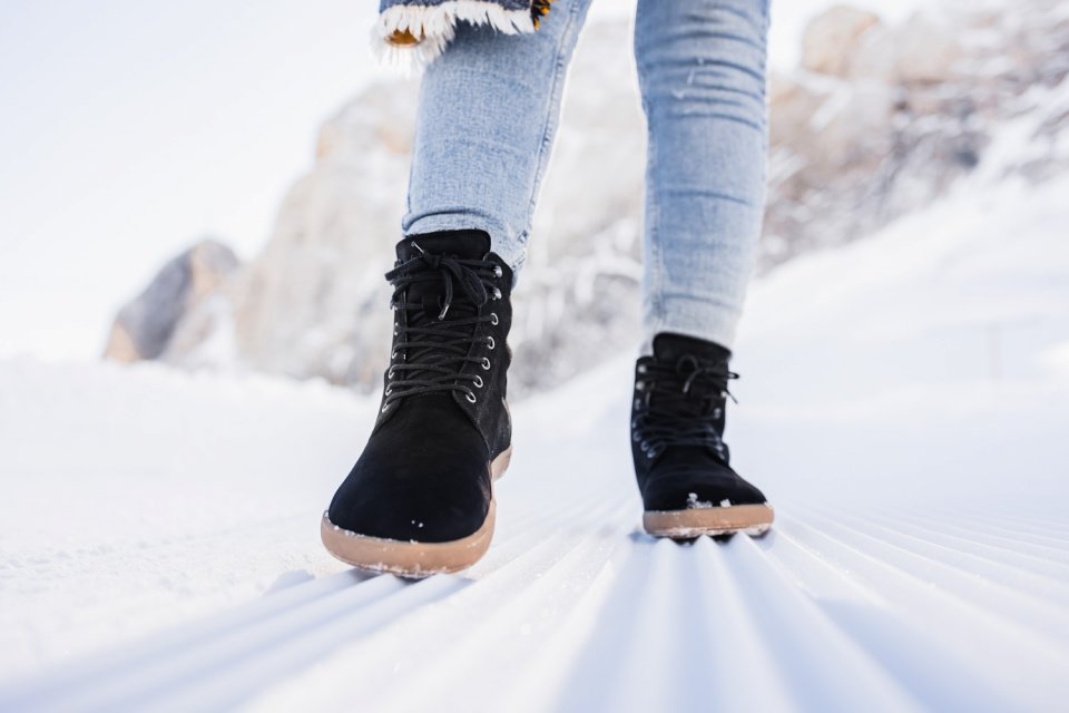 Zimní barefoot boty Be Lenka Winter 2.0 Neo - Matt Black