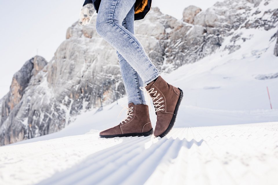 Barefoot scarpe invernali Be Lenka Winter 3.0 - Chocolate