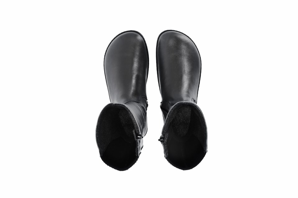 Długie buty barefoot Be Lenka Charlotte - Black