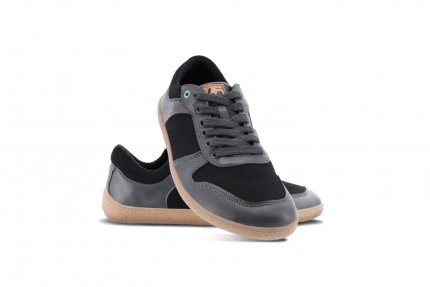 Barefoot Sneakers - Be Lenka Champ 2.0 - Vegan - Dark Grey & Black