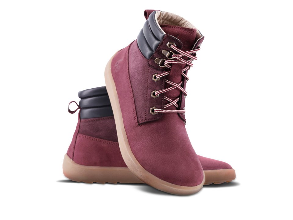 Chaussures barefoot Be Lenka Nevada Neo - Burgundy