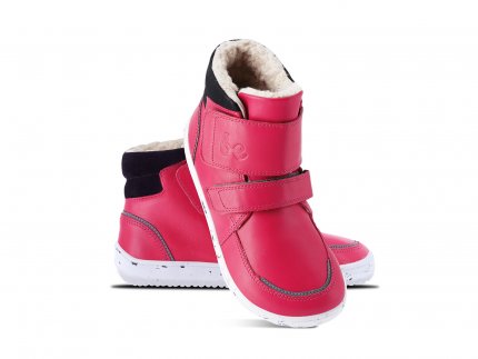 Kinder Winter Barfußschuhe Be Lenka Panda 2.0 - Raspberry Pink