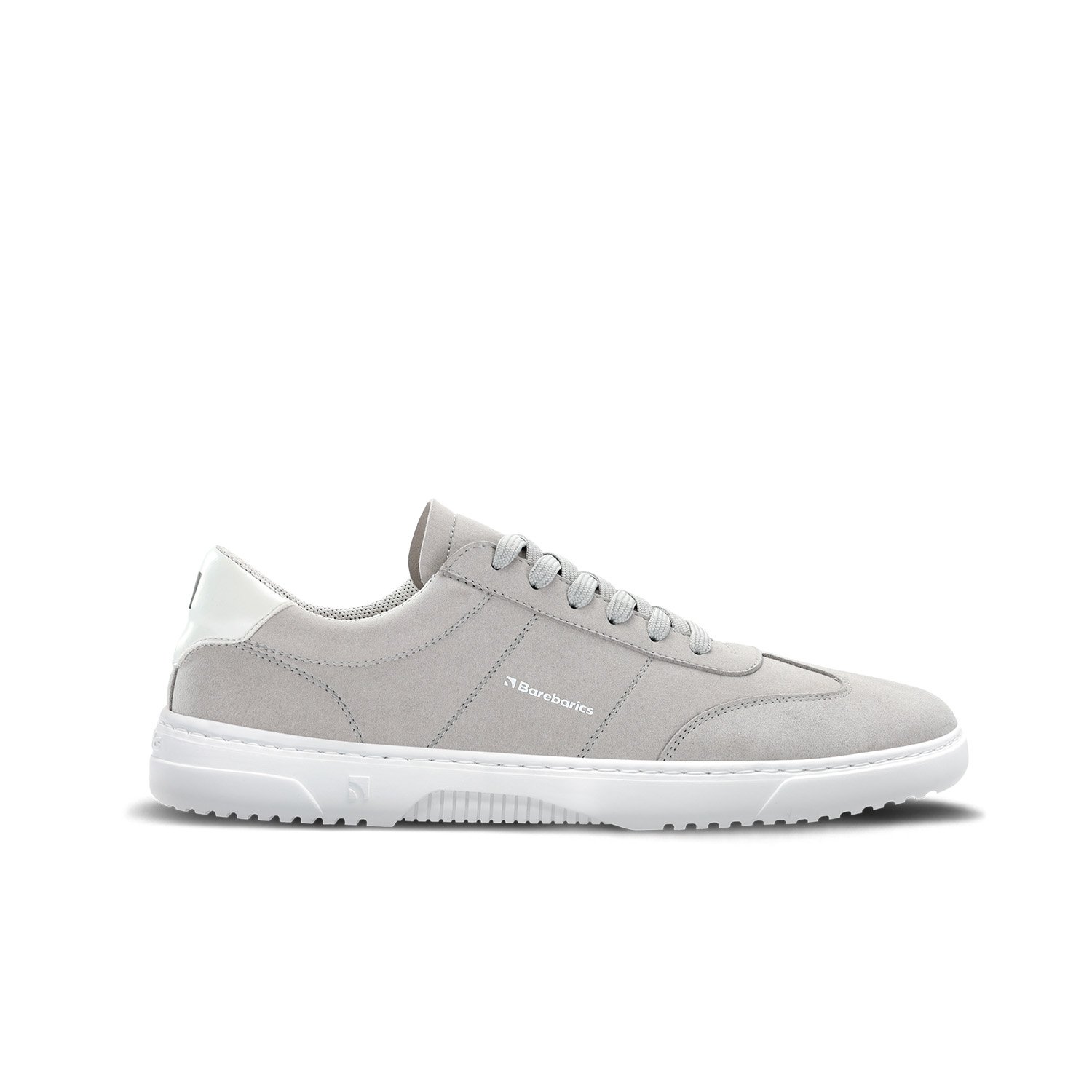 Barefoot Sneakers Barebarics - Pulsar - Grey & White | Be Lenka