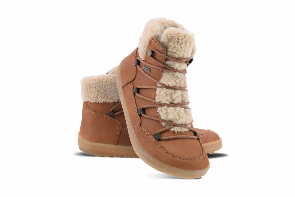 Zimní barefoot boty Be Lenka Bliss - Brown