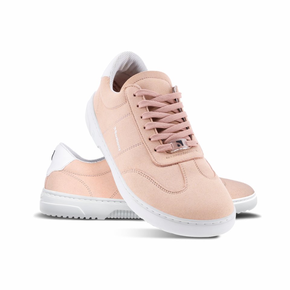 Barefoot Sneakers Barebarics Pulsar - Nude Pink & White