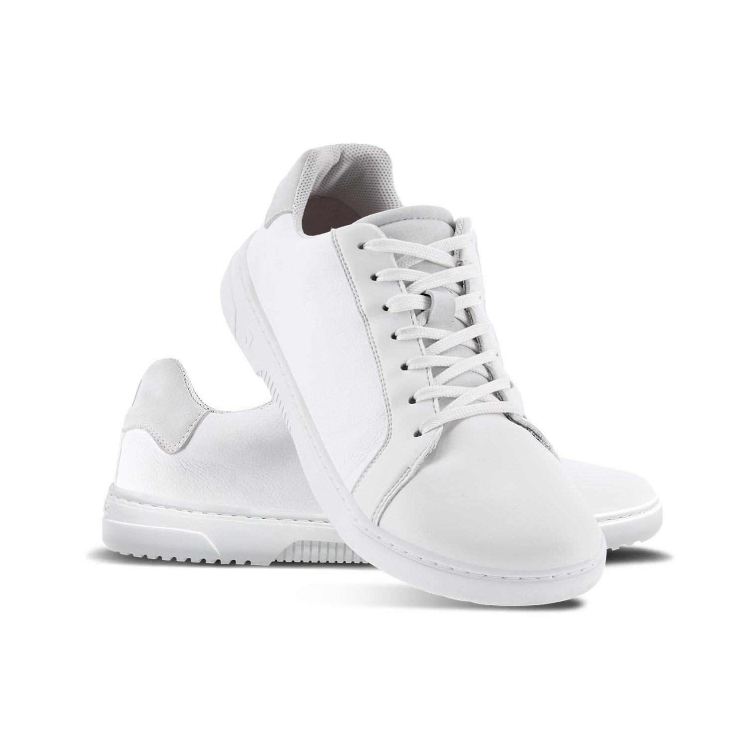 Overtræder Møntvask Mania Barefoot Sneakers Barebarics - Zoom - All White | Be Lenka