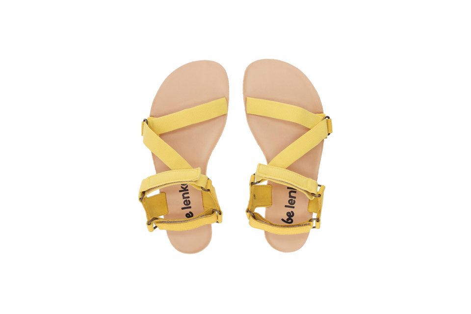 Barefoot Sandalen Be Lenka Flexi - Yellow